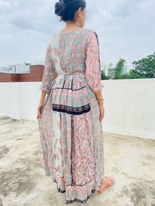 Multi Colour Long Frock