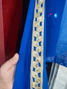 Elegant Blue top skirt with dupatta