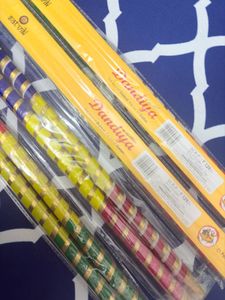 4 Set Of Dandiya Sticks