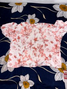 Chic Floral Puff Sleeve Top