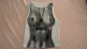 y2k vintage top ˖ ݁♬⋆.˚𝄞