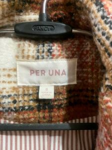 For Lady Trendy Plaid Shacket