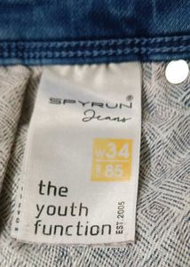 Spyrun Jeans Co Blue Denim Pants
