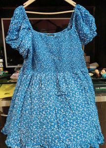 Blue Midi Dress