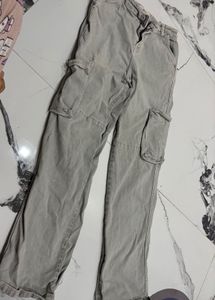 Gray Cargo Pants