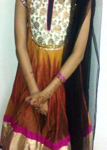 Party wear Kurti with dupatta for teenage girls