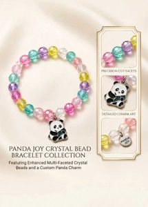 Cute Panda Beaded Bracelet