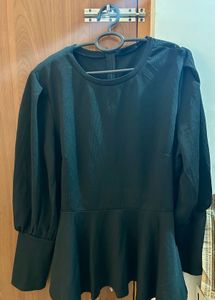 SHEIN plus size Peplum Blouse 1XL siz