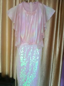 Sparkly Pink Party Dress