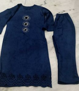 ❤Heavy Velvet New Unused ❤Kurta Pant Set