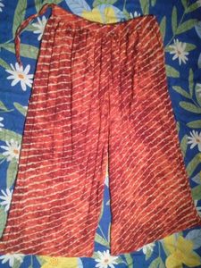 Boho Tie-Dye Palazzo Pants