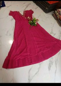 pink gown for women