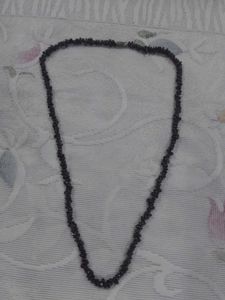 Unique Gemstone Beaded Necklace Maroon