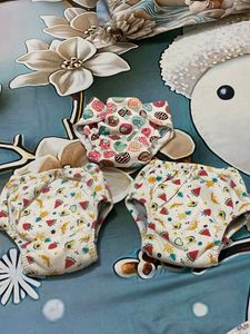 Cute Baby Diaper Covers - Set of 3