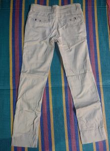 Stylish Light Colored Casual Trousers