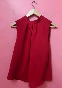 Vibrant Red Women's Ethnic top