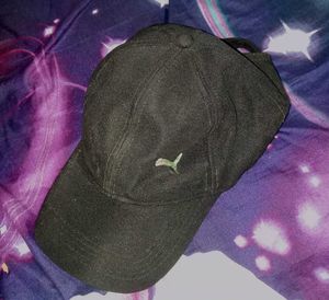 Puma Black Baseball Cap