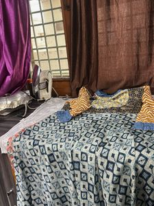 Anora gown  with Bohemian Print