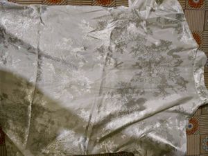 Elegant White Brocade Blouse