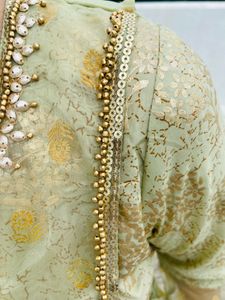 light green kurti