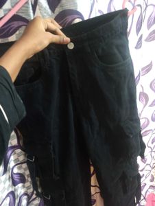 Black Cargo Pants