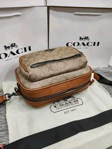 COACH* *ELIAS CROSSBODY BAG IN SIGNATURE CANVAS*