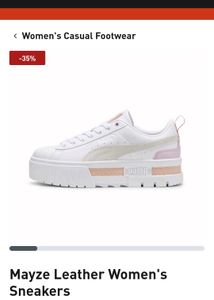 Puma Women's White Sneakers