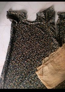 Floral Print Kurta Set