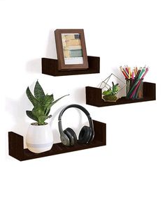 Wooden Shelf (Set Of 3)