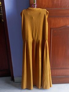 Mustard Yellow Midi Dress