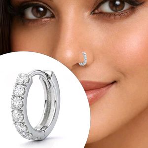925 sterling silver Sparkling Nose ring 1 piece
