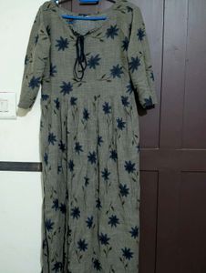 Floral Print Kurta