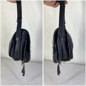 Authentic Chloe Small Marcie Studded Saddle Bag