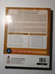 S CHAND Science for Tenth Class Chemistry