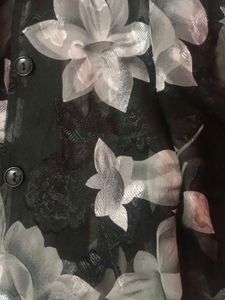 Sheer black Shirt