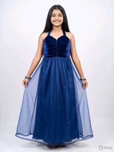 Elegant Royal Blue Gown