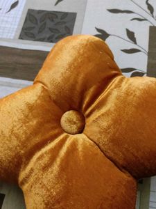 Unique Velvet Accent Pillow new, handmade