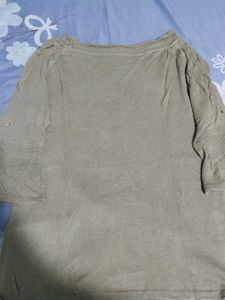 Stylish Embellished Tunic Top
