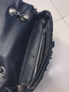 Sparkly Black Sequin Clutch Bag