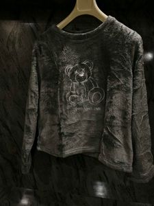 Cozy Teddy Bear Fuzzy Top