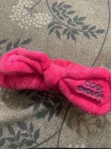 Fuzzy Pink Headband