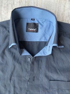 Men's check Button-Up Shirt