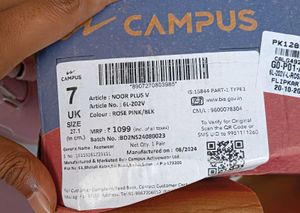 Campus Pink Casual Shoes - New