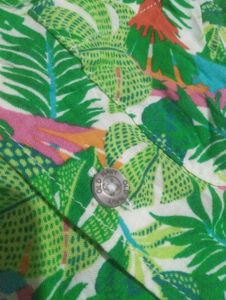 Vibrant Tropical Print Shirt