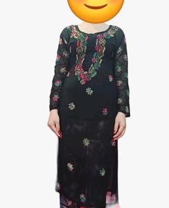 Chikenkari Kurti combo Set