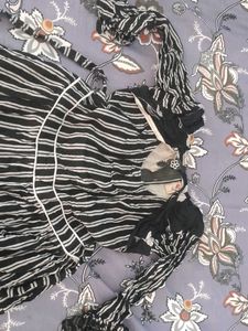 Chic Striped Tiered Maxi Dress
