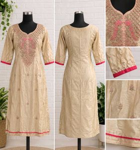 Elegant Embroidered Kurti