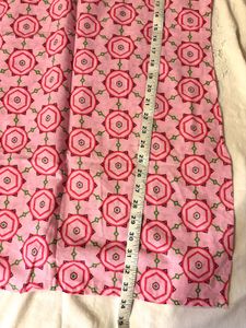 Pink Patterned Tunic Top