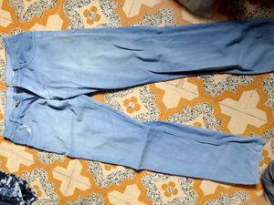 Light Wash Denim Jeans