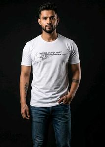 Men's White Nike Off-White Collaboration T-Shirt